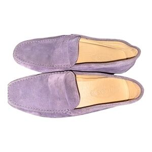 Purple Men’s TODS Loafers Driving Mocs 8.5